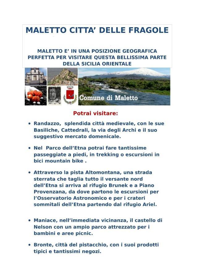 Appartamento Turistico Maletto 외부 사진